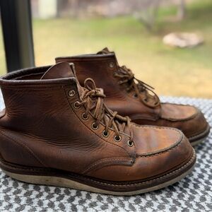 Men's Brown Leather Boots